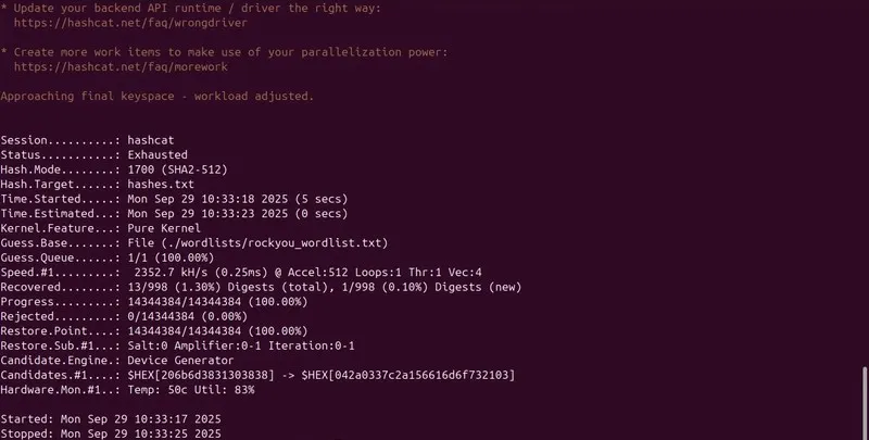 second-hashcat